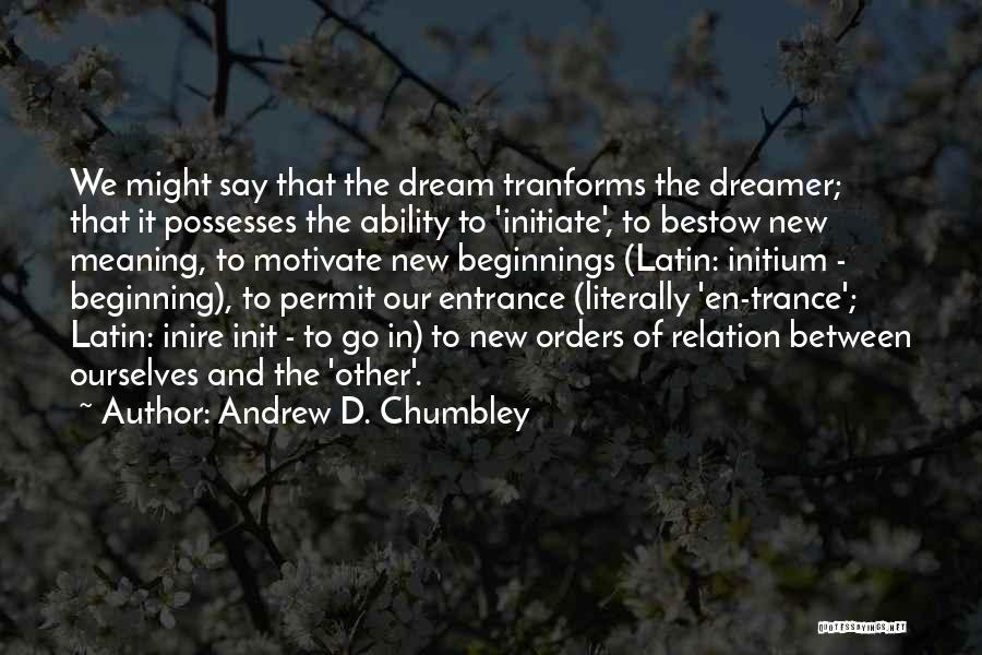 Permit Quotes By Andrew D. Chumbley