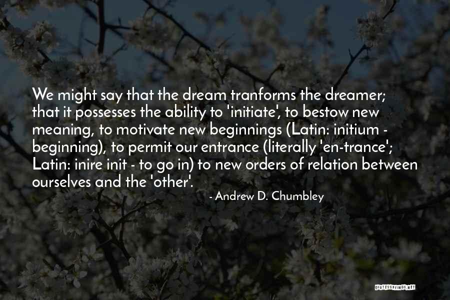 Permit Quotes By Andrew D. Chumbley