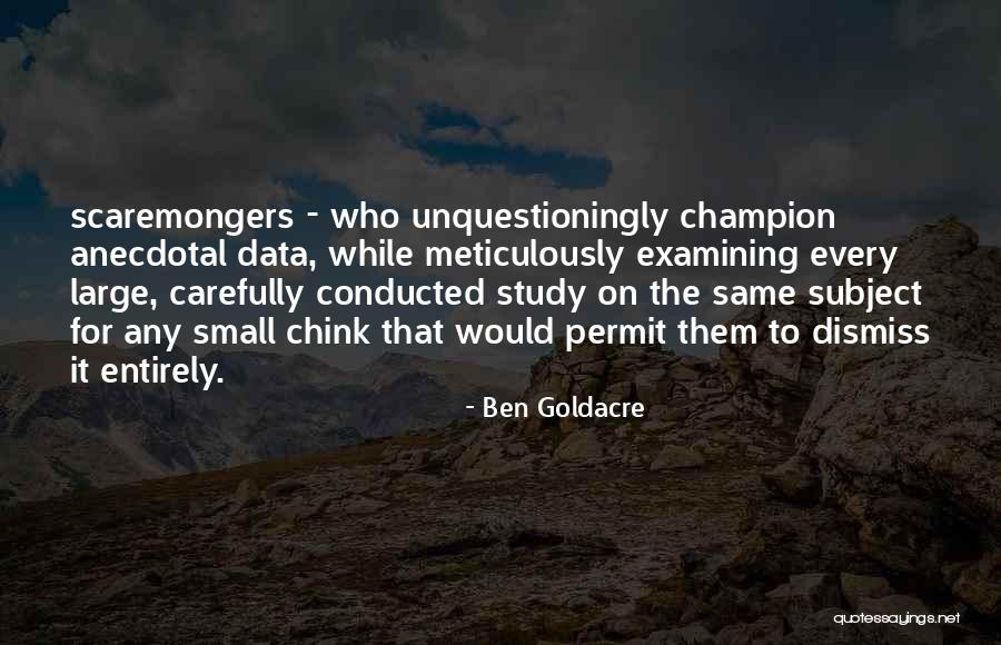 Permit Quotes By Ben Goldacre Permit Quotes By Ben Goldacre