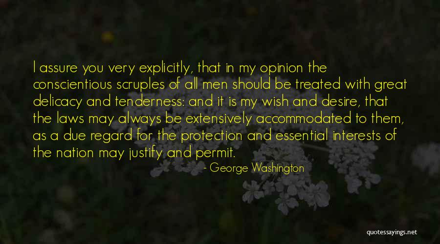 Permit Quotes By George Washington