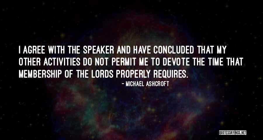 Permit Quotes By Michael Ashcroft