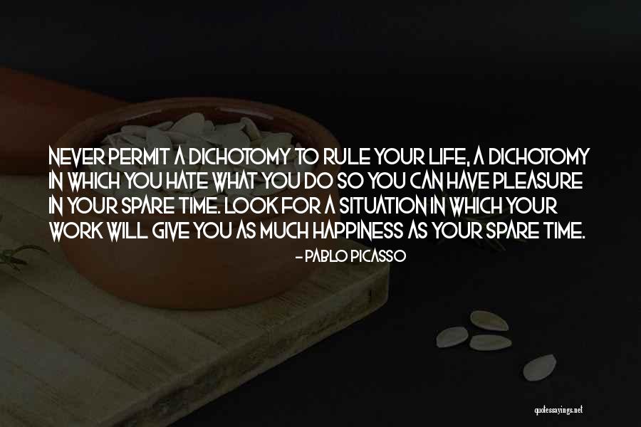 Permit Quotes By Pablo Picasso