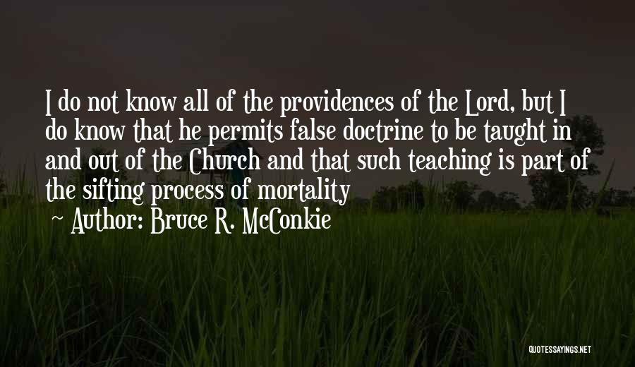 Permits Quotes By Bruce R. McConkie