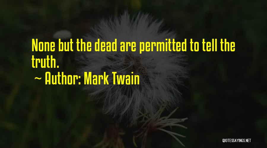 Permitted Quotes By Mark Twain
