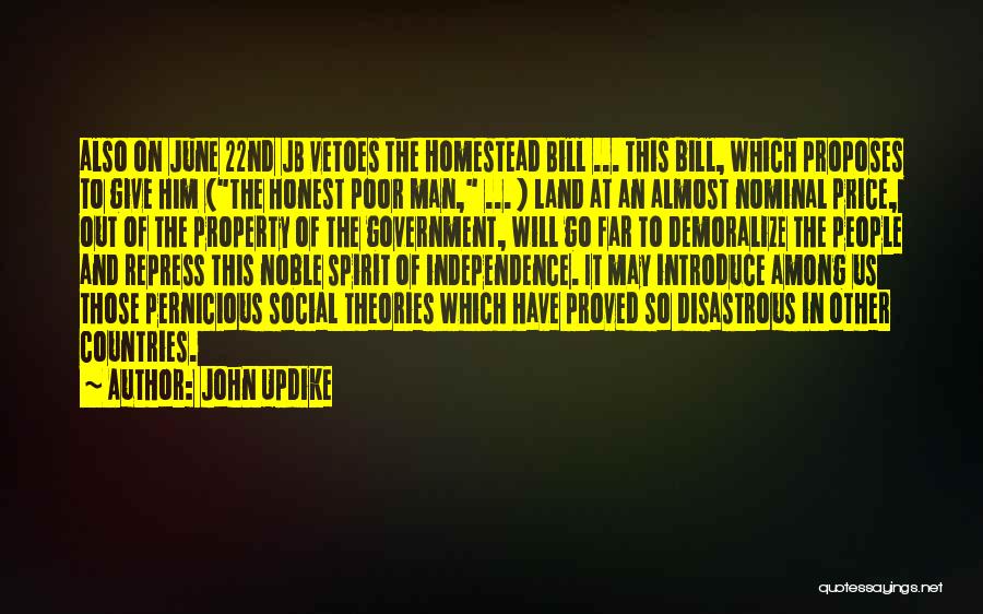 Pernicious Quotes By John Updike