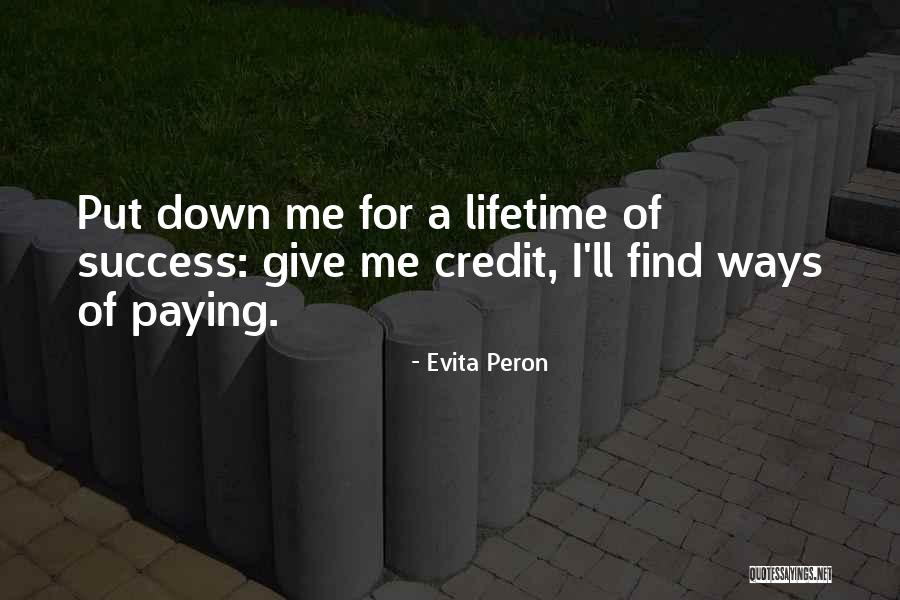 Peron Quotes By Evita Peron