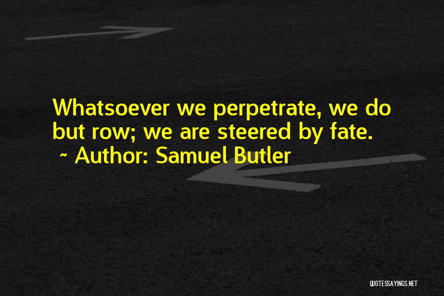 Perpetrate Quotes By Samuel Butler