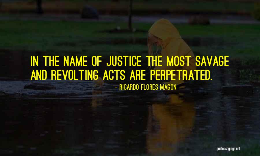 Perpetrated Quotes By Ricardo Flores Magon