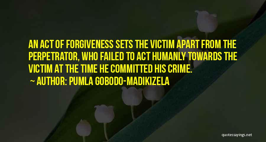 Perpetrator Quotes By Pumla Gobodo-Madikizela