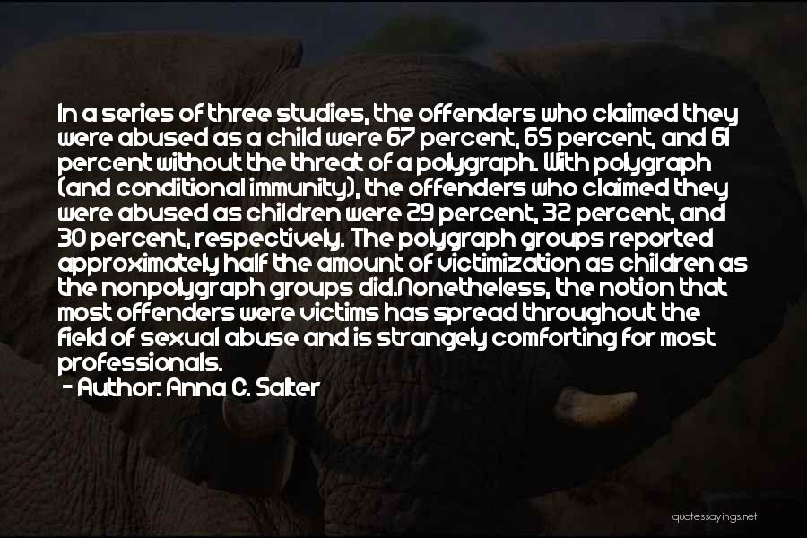 Perpetrators Quotes By Anna C. Salter