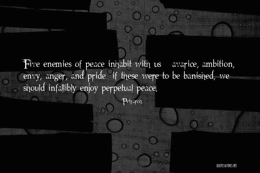 Perpetual Peace Quotes By Petrarch