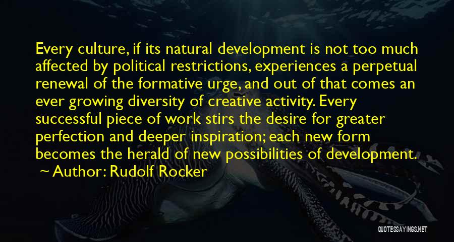 Perpetual Quotes By Rudolf Rocker