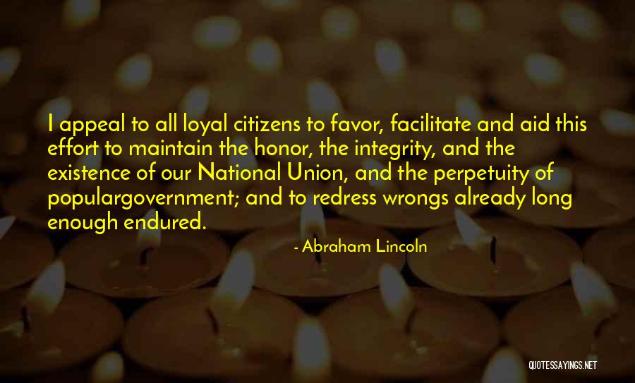 Perpetuity Quotes By Abraham Lincoln Perpetuity Quotes By Abraham Lincoln