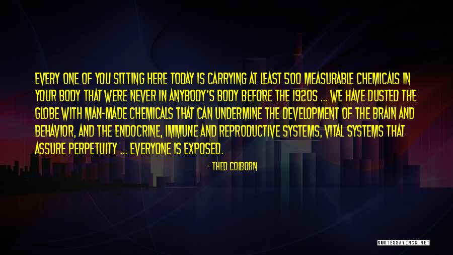Perpetuity Quotes By Theo Colborn Perpetuity Quotes By Theo Colborn