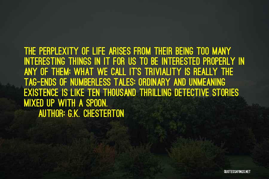 Perplexity Quotes By G.K. Chesterton