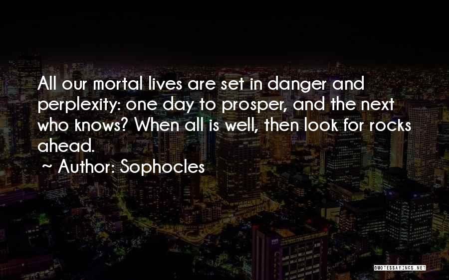 Perplexity Quotes By Sophocles