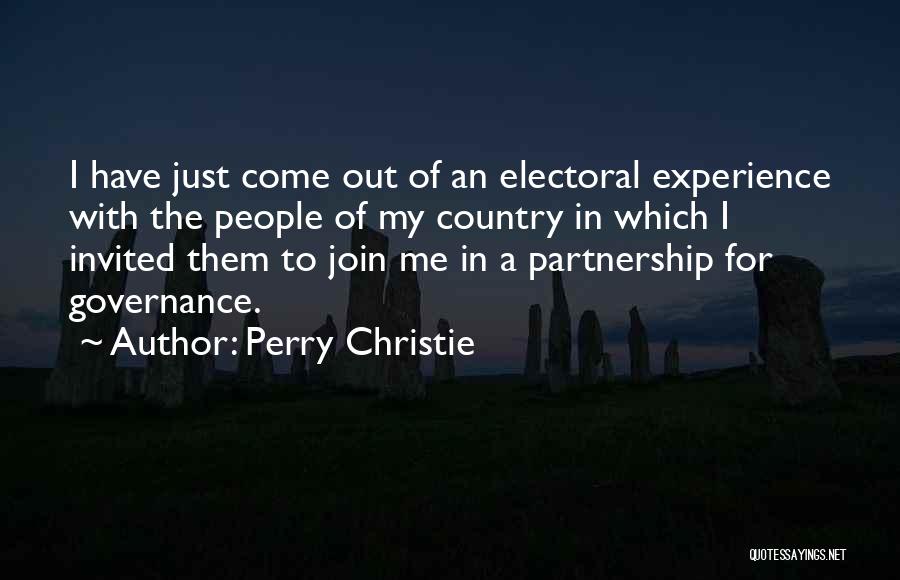 Perry Christie Quotes 967753