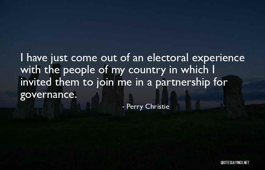 Perry Christie Quotes 967753