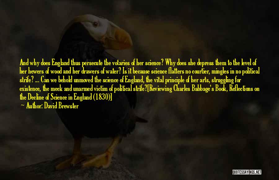 Persecute Quotes By David Brewster