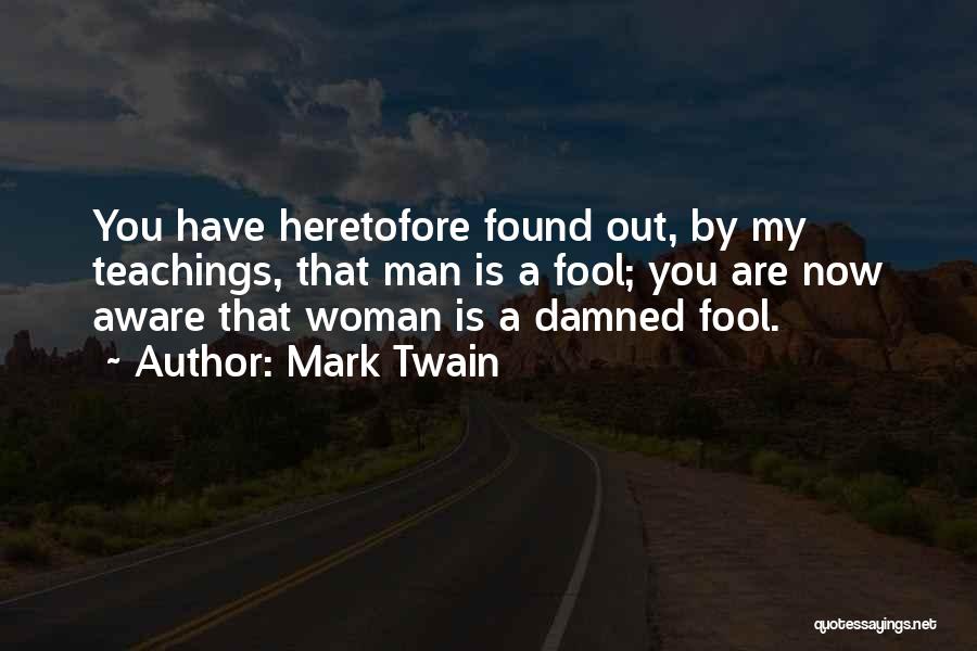 Persenjataan Adalah Quotes By Mark Twain