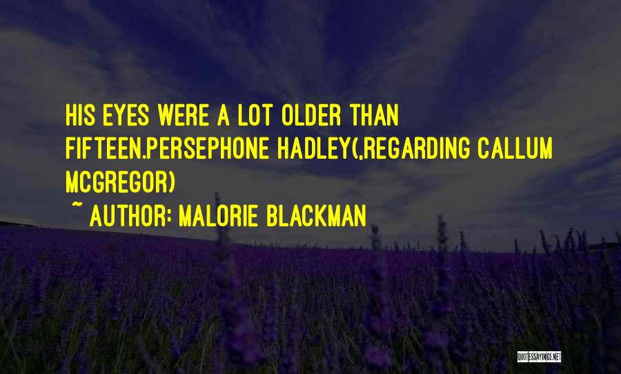Persephone Quotes By Malorie Blackman