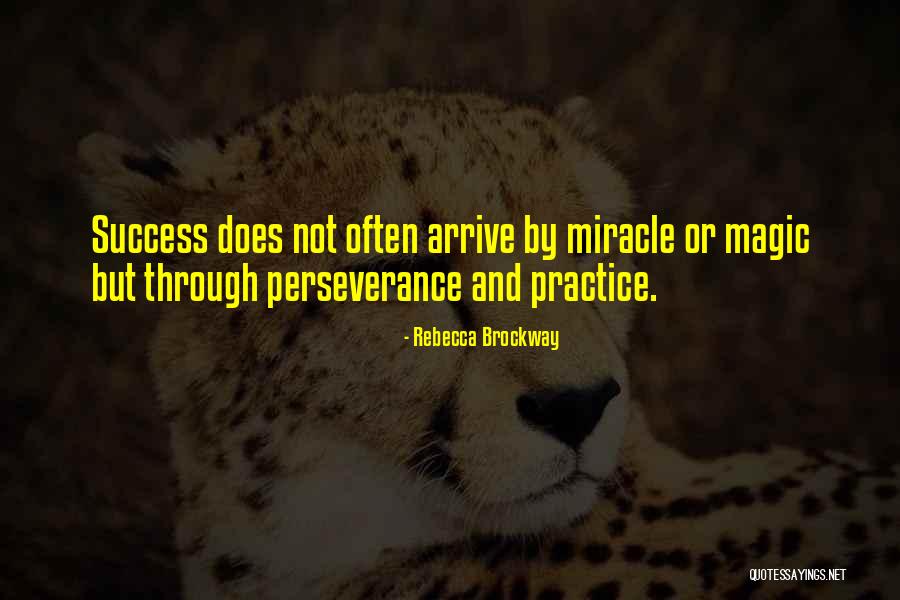 Perseverance And Determination Quotes By Rebecca Brockway