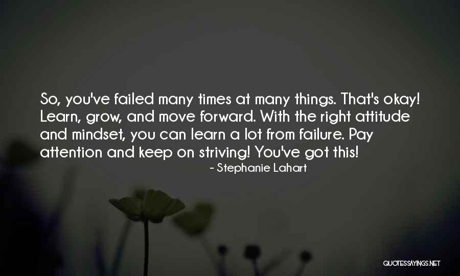 Perseverance And Determination Quotes By Stephanie Lahart