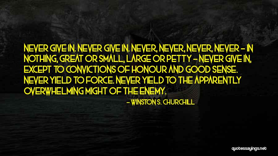 Perseverance And Determination Quotes By Winston S. Churchill