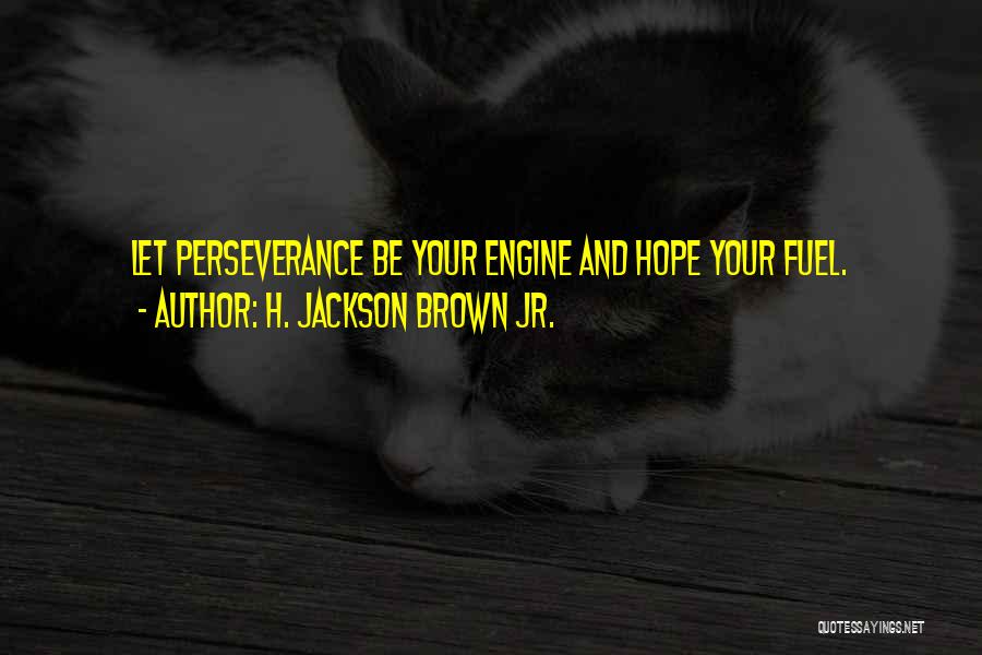 Perseverance And Hope Quotes By H. Jackson Brown Jr.