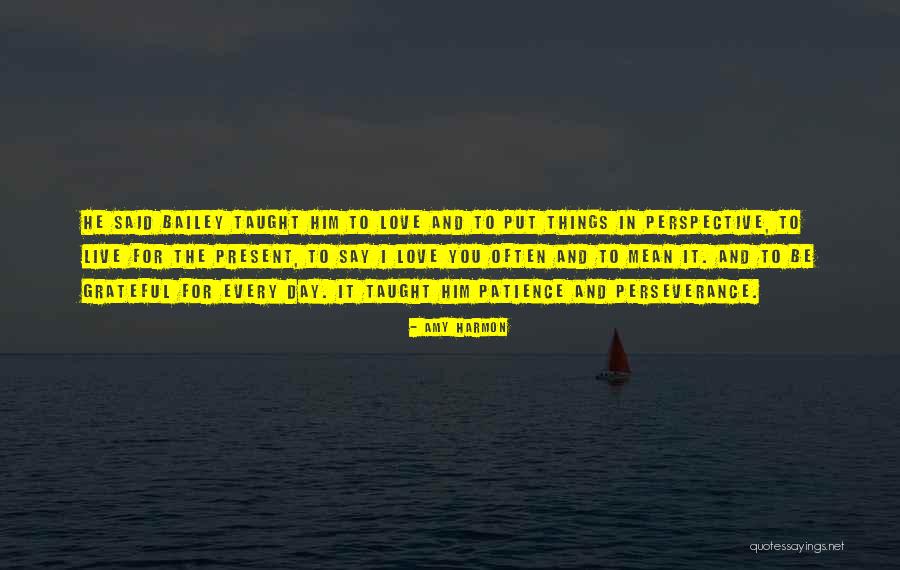 Perseverance And Patience Quotes By Amy Harmon Perseverance And Patience Quotes By Amy Harmon
