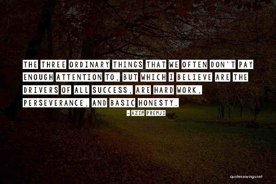 Perseverance And Success Quotes By Azim Premji