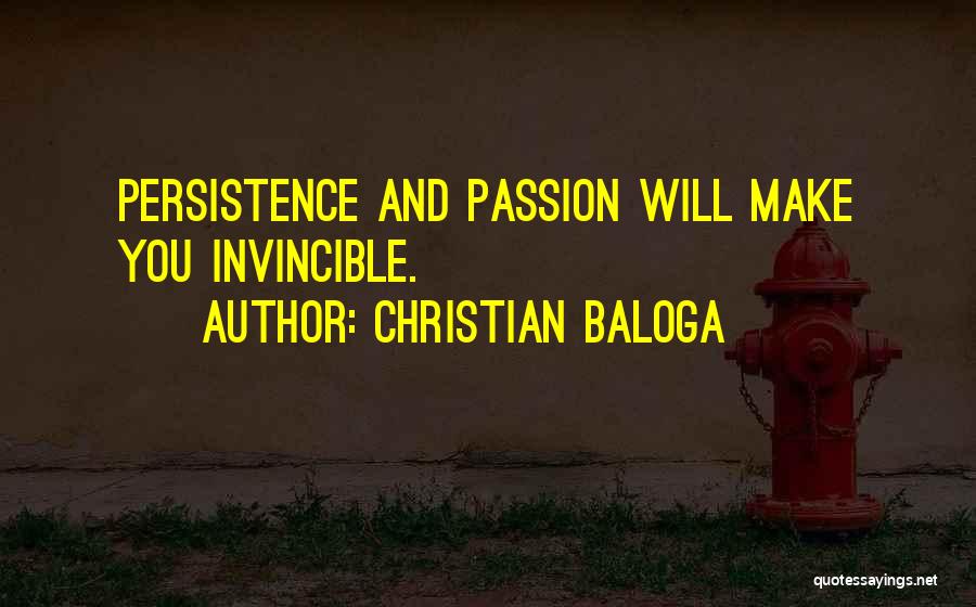 Perseverance And Success Quotes By Christian Baloga