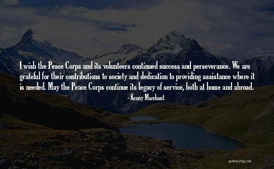 Perseverance And Success Quotes By Kenny Marchant