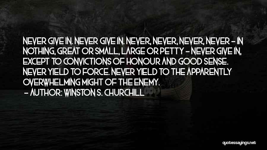 Perseverance By Winston Churchill Quotes By Winston S. Churchill