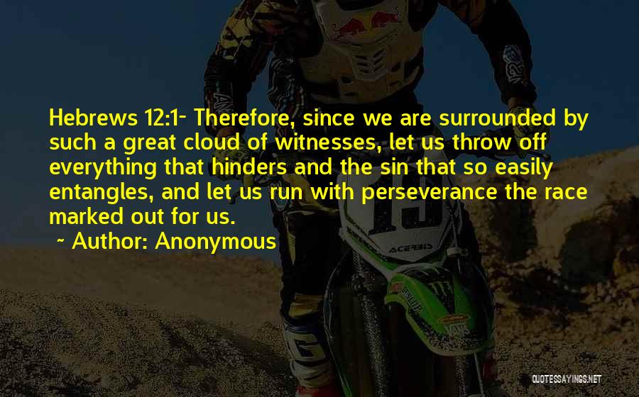 Perseverance Christian Quotes By Anonymous