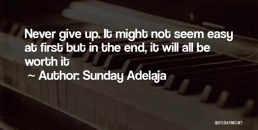 Perseverance In Work Quotes By Sunday Adelaja