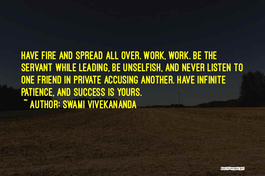 Perseverance In Work Quotes By Swami Vivekananda