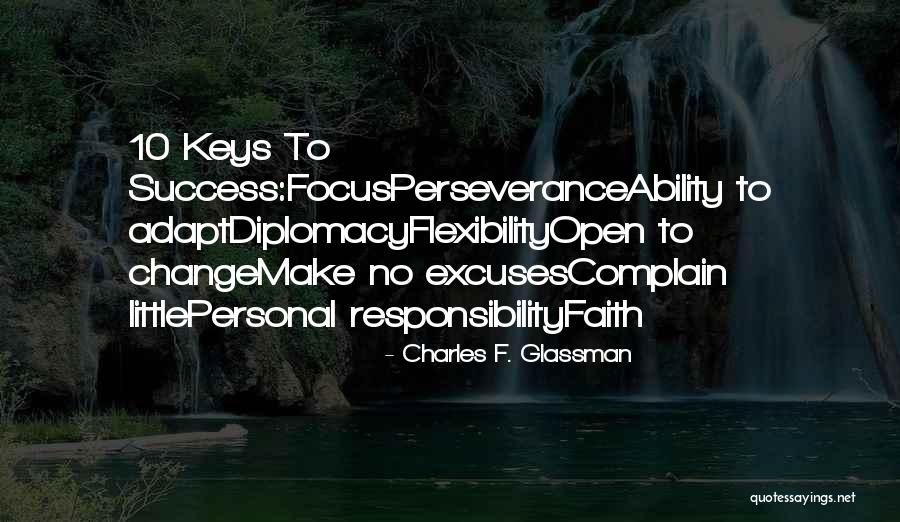 Perseverance Perseverance Quotes Quotes By Charles F. Glassman Perseverance Perseverance Quotes Quotes By Charles F. Glassman