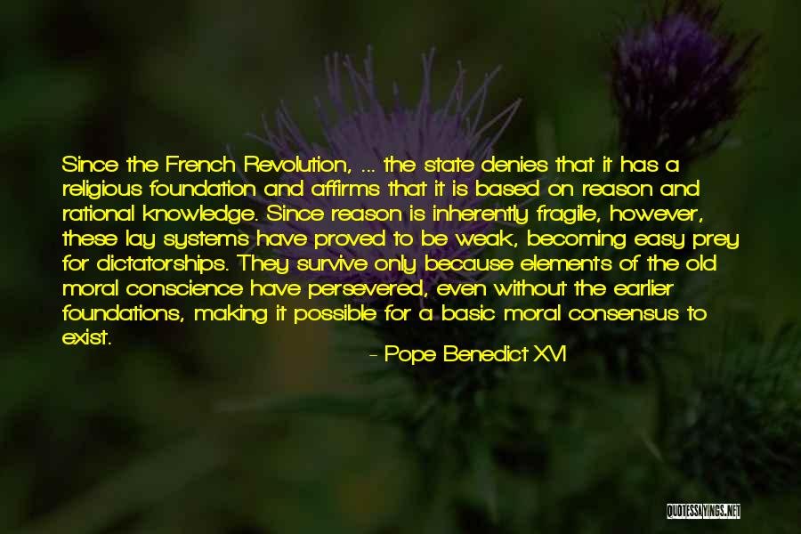 Persevered Quotes By Pope Benedict XVI Persevered Quotes By Pope Benedict XVI