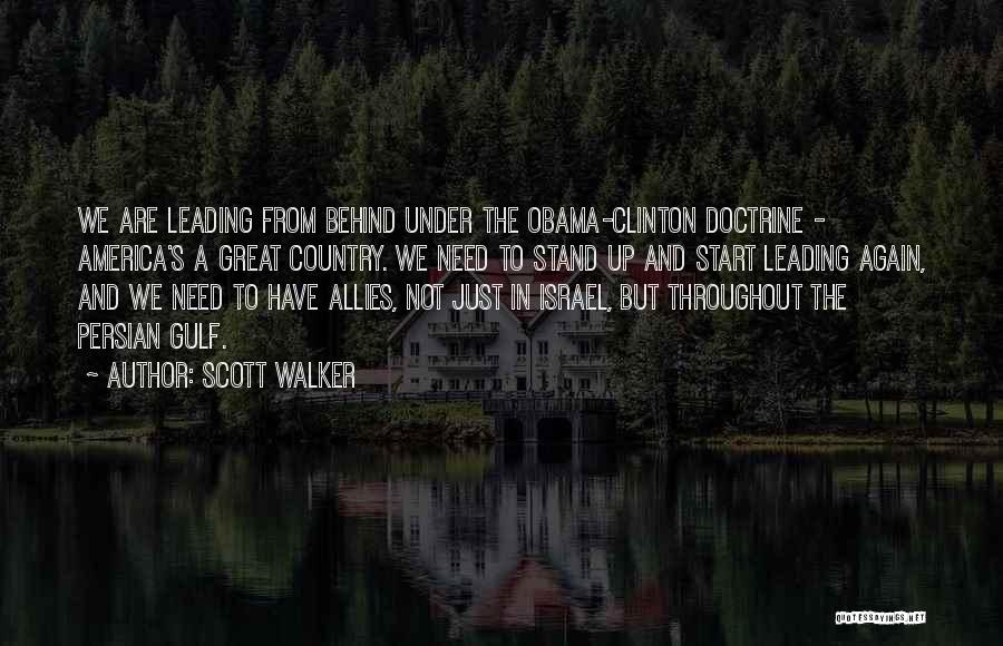 Persian Gulf Quotes By Scott Walker