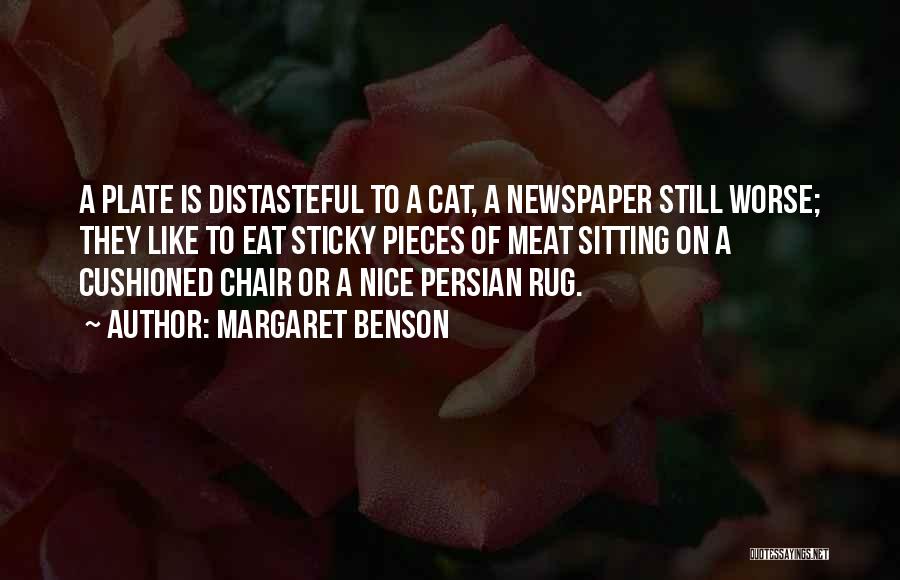 Persian Rug Quotes By Margaret Benson