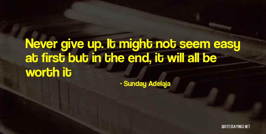 Persist Persevere Quotes By Sunday Adelaja