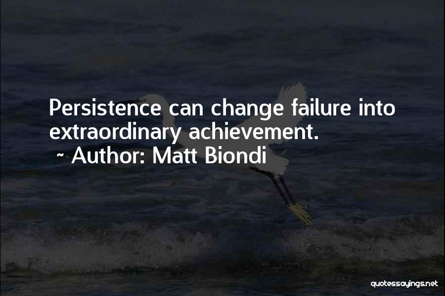 Persistence In Sports Quotes By Matt Biondi