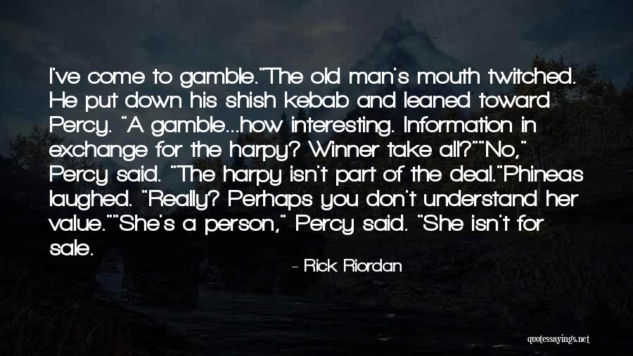 Person For Sale Quotes By Rick Riordan Person For Sale Quotes By Rick Riordan