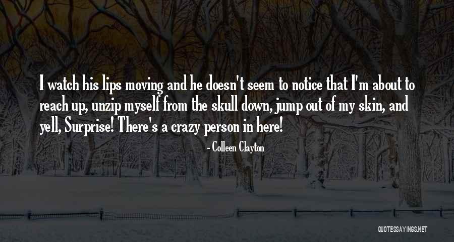 Person How Jump Quotes By Colleen Clayton