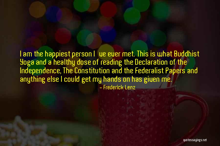 Person I Ever Met Quotes By Frederick Lenz Person I Ever Met Quotes By Frederick Lenz