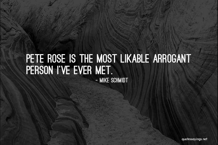 Person I Ever Met Quotes By Mike Schmidt Person I Ever Met Quotes By Mike Schmidt