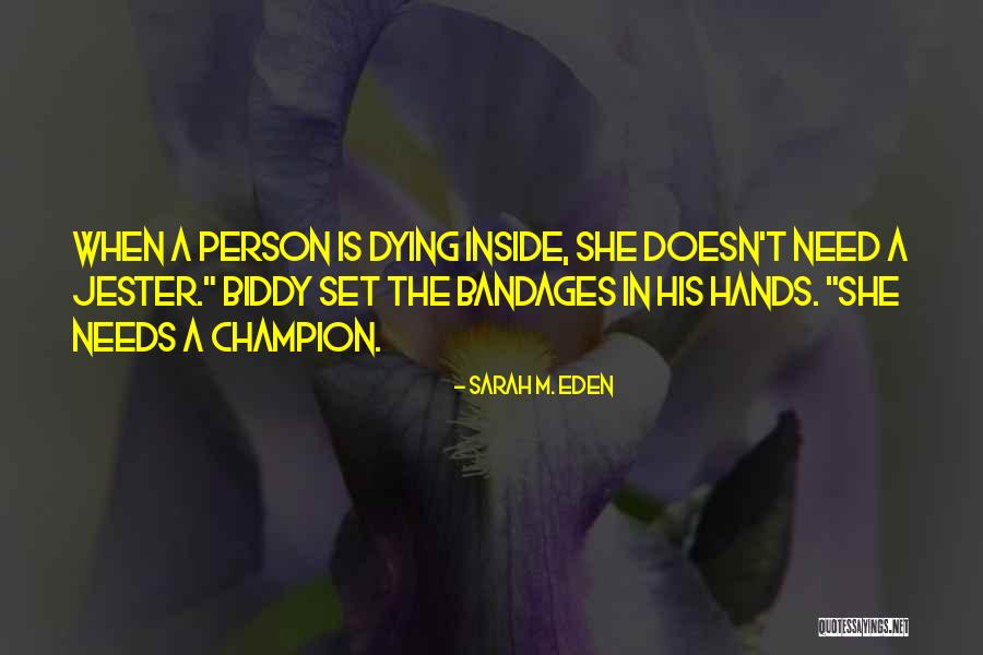 Person Is Dying Quotes By Sarah M. Eden Person Is Dying Quotes By Sarah M. Eden
