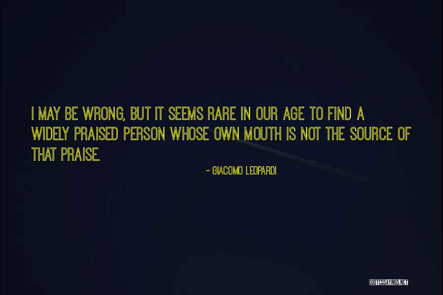 Person Is Wrong Quotes By Giacomo Leopardi Person Is Wrong Quotes By Giacomo Leopardi