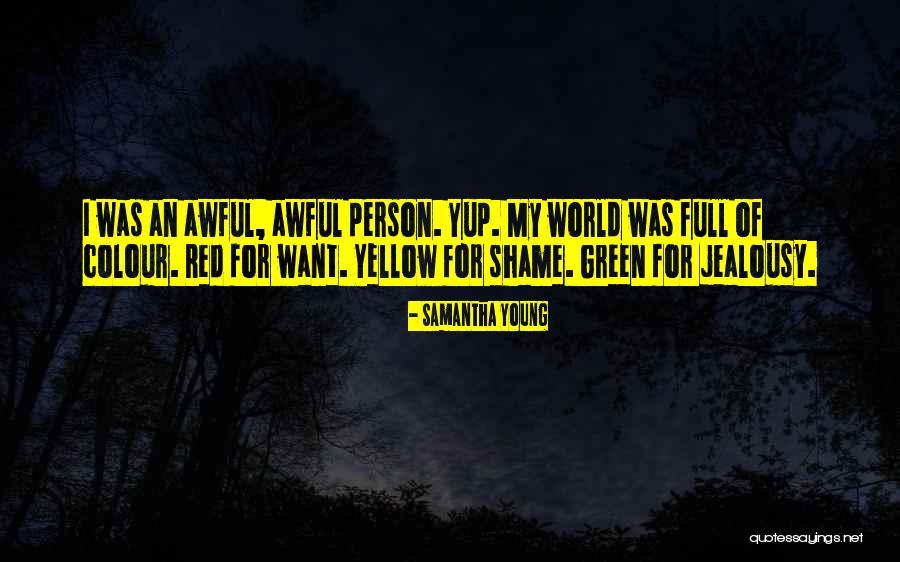 Person Of Colour Quotes By Samantha Young Person Of Colour Quotes By Samantha Young